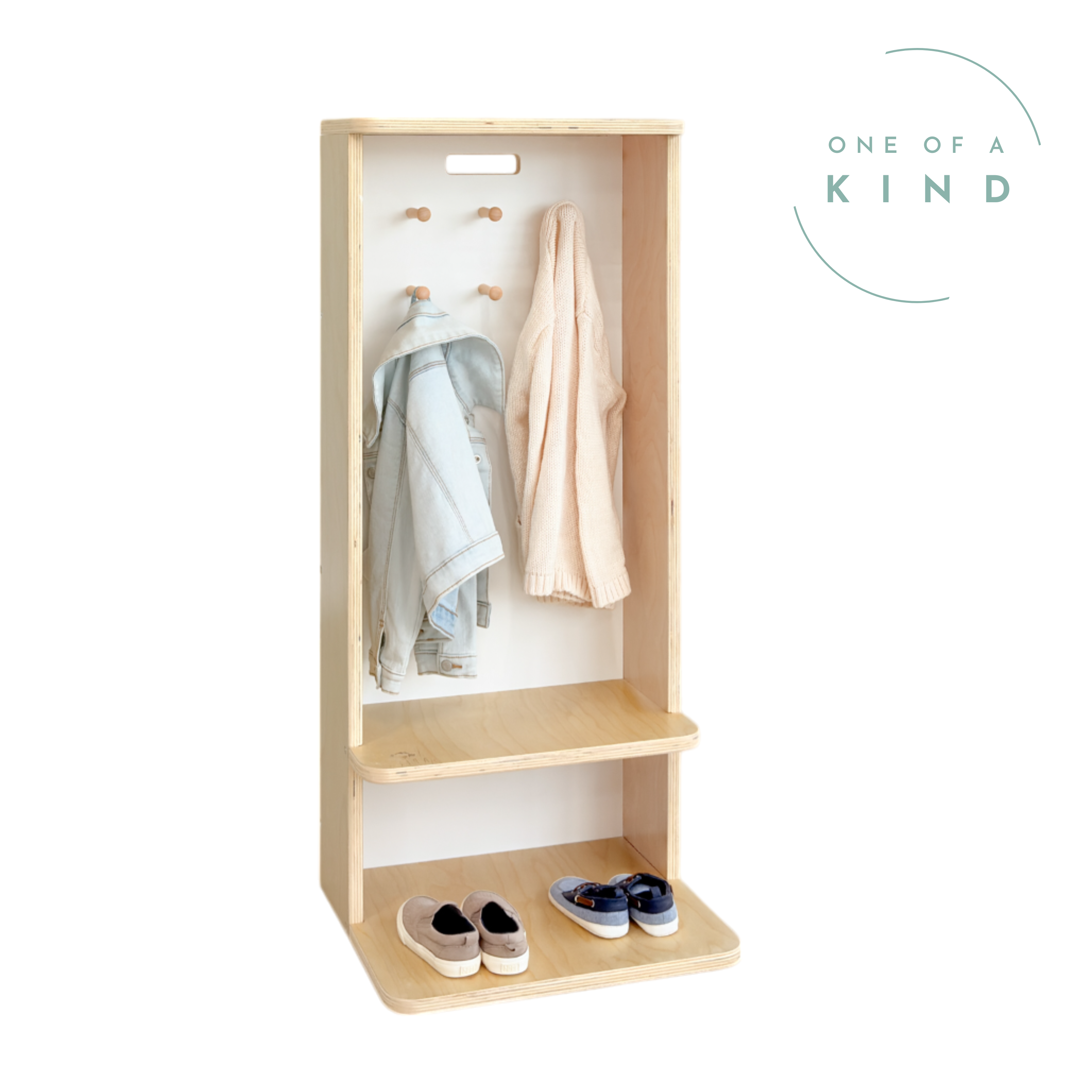 MANGO - Montessori Cubby Coat Rack